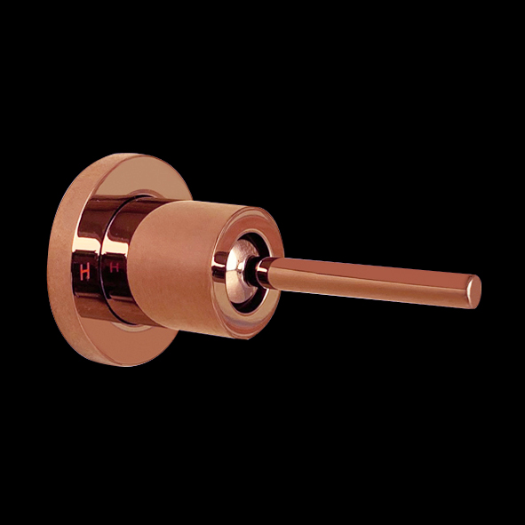 Rose Gold Joystick Wall Mounted Deusch Mixer – Aquant India